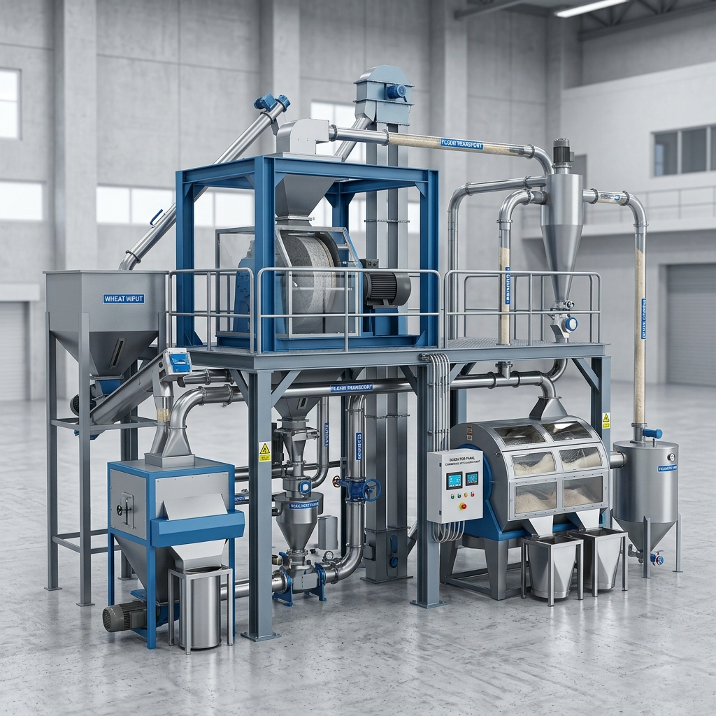 Complete Atta Chakki Plant